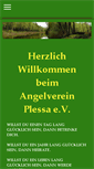 Mobile Screenshot of angelverein-plessa.de